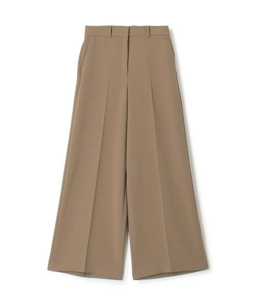 TOMORROWLAND / トゥモローランド その他パンツ | 【WEB先行予約】ライトダブルクロス セミワイドパンツ（47 ブラウン）