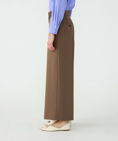 TOMORROWLAND / トゥモローランド その他パンツ | 【WEB先行予約】ライトダブルクロス セミワイドパンツ | 詳細3