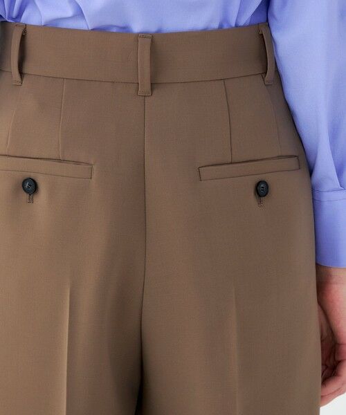 TOMORROWLAND / トゥモローランド その他パンツ | 【WEB先行予約】ライトダブルクロス セミワイドパンツ | 詳細6