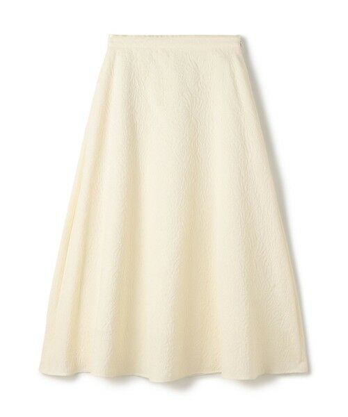 TOMORROWLAND / トゥモローランド ロング・マキシ丈スカート | 【WEB先行予約】アラベスクジャカード サーキュラースカート(41 ライトベージュ)