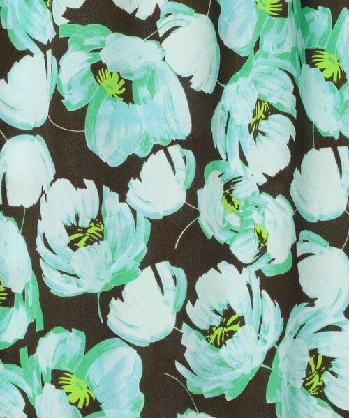 TOMORROWLAND / トゥモローランド ロング・マキシ丈ワンピース | フェザリーフラワープリント ティアードワンピース | 詳細9