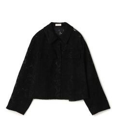 TOMORROWLAND / トゥモローランド ブルゾン | 【WEB先行予約】フラワーコードレース ステンカラーブルゾン