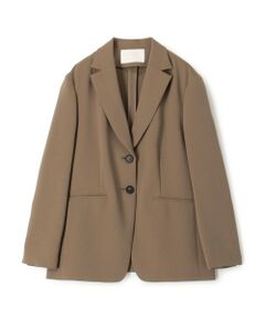 TOMORROWLAND / トゥモローランド テーラードジャケット | 【WEB先行予約】ライトダブルクロス 2Bボクシージャケット