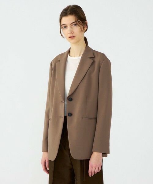 TOMORROWLAND / トゥモローランド テーラードジャケット | 【WEB先行予約】ライトダブルクロス 2Bボクシージャケット | 詳細2