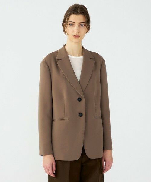 TOMORROWLAND / トゥモローランド テーラードジャケット | 【WEB先行予約】ライトダブルクロス 2Bボクシージャケット | 詳細3