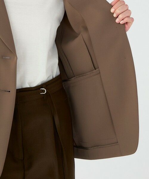 TOMORROWLAND / トゥモローランド テーラードジャケット | 【WEB先行予約】ライトダブルクロス 2Bボクシージャケット | 詳細6