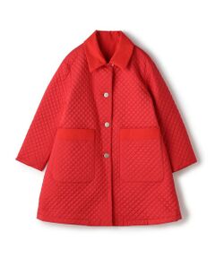 TOMORROWLAND / トゥモローランド ステンカラーコート | パデットリバーキルティング リバーシブルハーフコート
