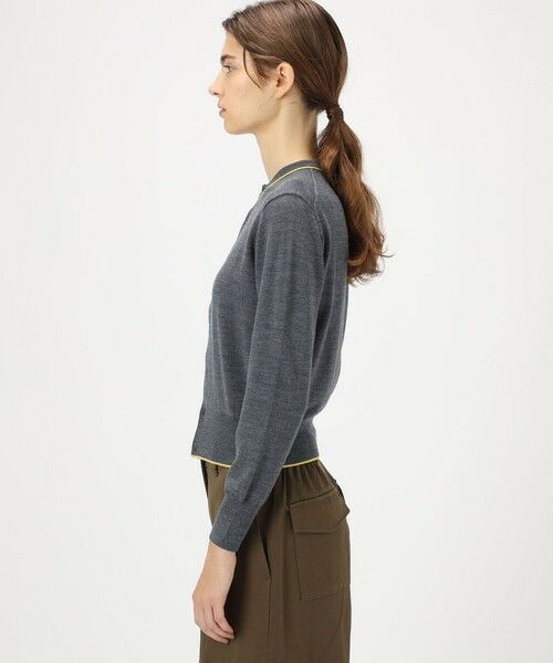 TOMORROWLAND / トゥモローランド カーディガン・ボレロ | プレーンウール クルーネックカーディガン | 詳細3
