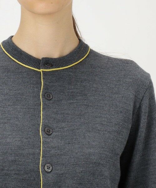 TOMORROWLAND / トゥモローランド カーディガン・ボレロ | プレーンウール クルーネックカーディガン | 詳細5
