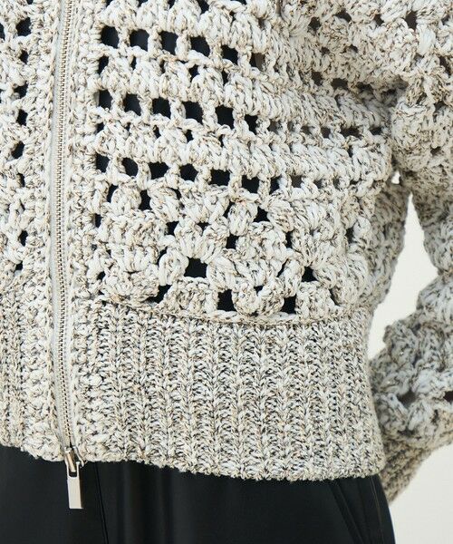 TOMORROWLAND / トゥモローランド カーディガン・ボレロ | ルレックスハンドニット ジップアップカーディガン | 詳細7