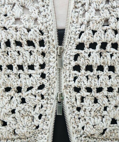 TOMORROWLAND / トゥモローランド カーディガン・ボレロ | ルレックスハンドニット ジップアップカーディガン | 詳細8
