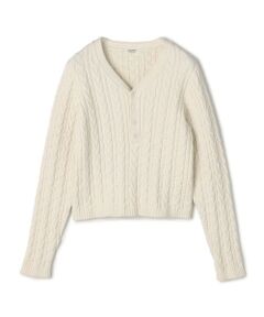 TOMORROWLAND / トゥモローランド ニット・セーター | ハイブリットコットンケーブル Vネックプルオーバー