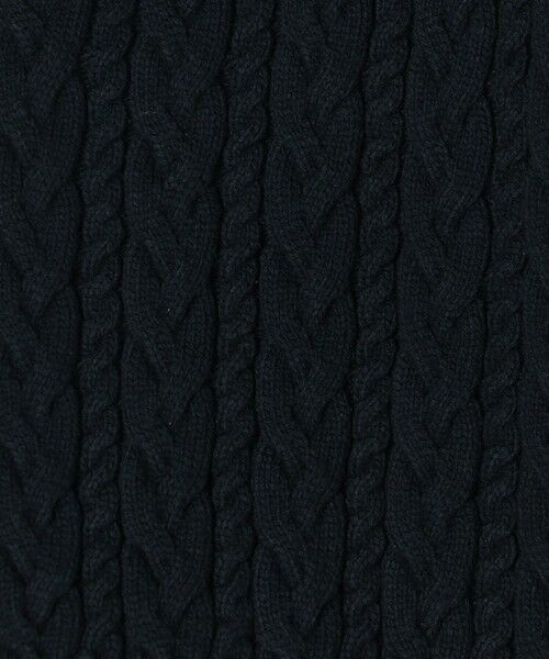 TOMORROWLAND / トゥモローランド ニット・セーター | ハイブリットコットンケーブル Vネックプルオーバー | 詳細12