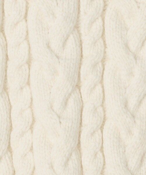 TOMORROWLAND / トゥモローランド ニット・セーター | ハイブリットコットンケーブル Vネックプルオーバー | 詳細9