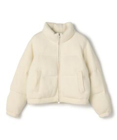 TOMORROWLAND / トゥモローランド ブルゾン | パデッドニット ショートブルゾン