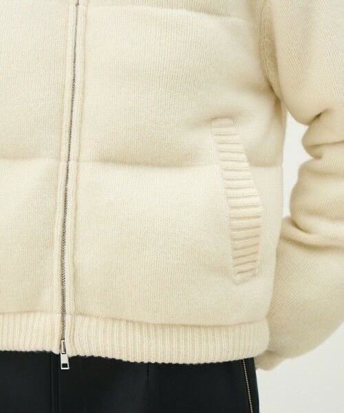 TOMORROWLAND / トゥモローランド ブルゾン | パデッドニット ショートブルゾン | 詳細10