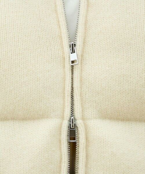 TOMORROWLAND / トゥモローランド ブルゾン | パデッドニット ショートブルゾン | 詳細11