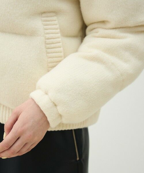 TOMORROWLAND / トゥモローランド ブルゾン | パデッドニット ショートブルゾン | 詳細8