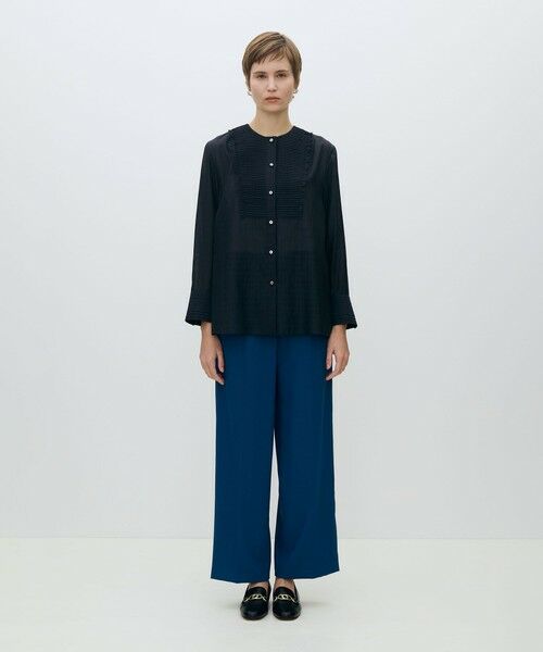 TOMORROWLAND / トゥモローランド シャツ・ブラウス | シアーハウンドトゥース ブザムシャツ | 詳細1