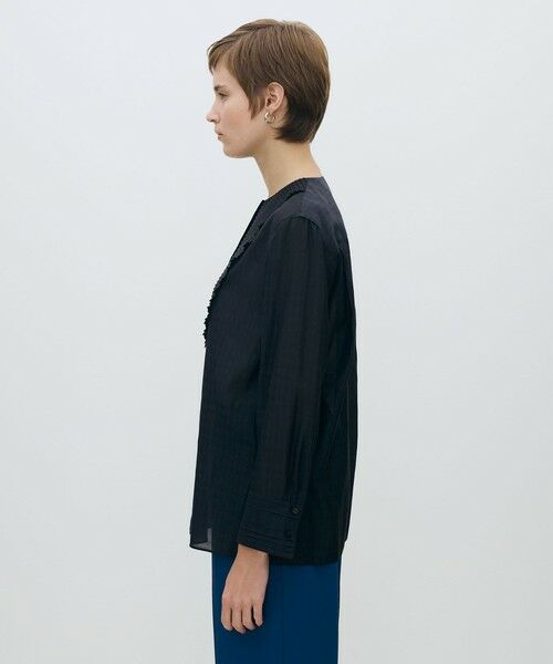 TOMORROWLAND / トゥモローランド シャツ・ブラウス | シアーハウンドトゥース ブザムシャツ | 詳細3