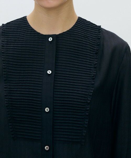 TOMORROWLAND / トゥモローランド シャツ・ブラウス | シアーハウンドトゥース ブザムシャツ | 詳細5