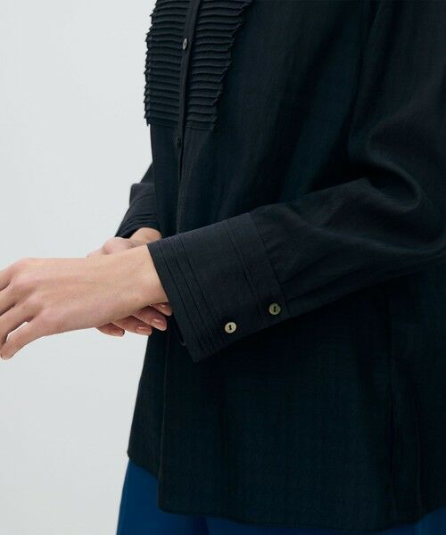 TOMORROWLAND / トゥモローランド シャツ・ブラウス | シアーハウンドトゥース ブザムシャツ | 詳細6