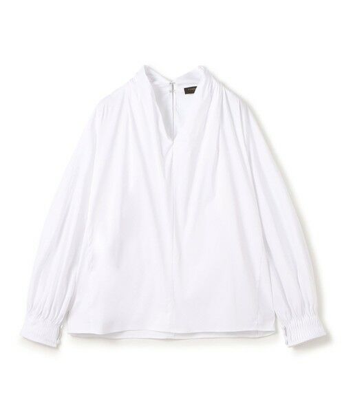 TOMORROWLAND / トゥモローランド シャツ・ブラウス | 【WEB先行予約】ストレッチブロード ドルマンパフブラウス(11 ホワイト)