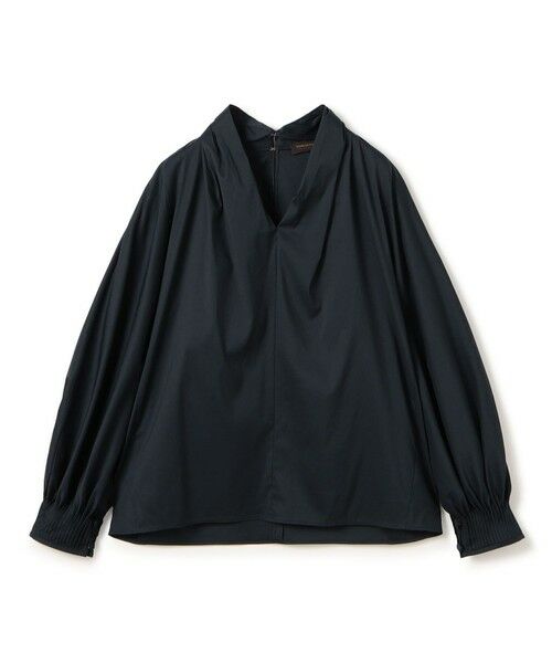 TOMORROWLAND / トゥモローランド シャツ・ブラウス | 【WEB先行予約】ストレッチブロード ドルマンパフブラウス(69 ネイビー)