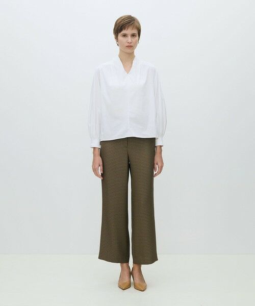 TOMORROWLAND / トゥモローランド シャツ・ブラウス | 【WEB先行予約】ストレッチブロード ドルマンパフブラウス | 詳細1