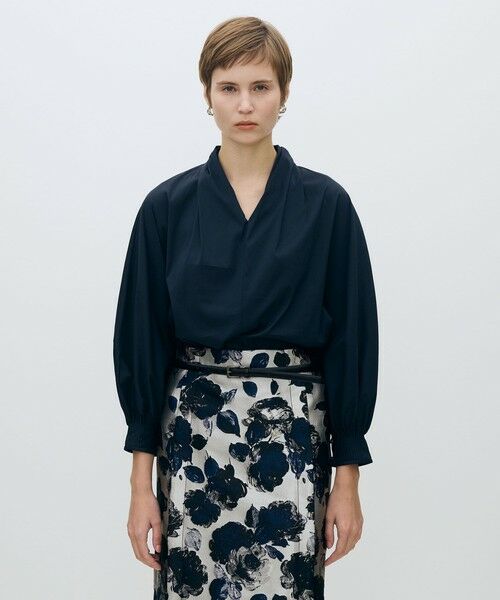 TOMORROWLAND / トゥモローランド シャツ・ブラウス | 【WEB先行予約】ストレッチブロード ドルマンパフブラウス | 詳細12