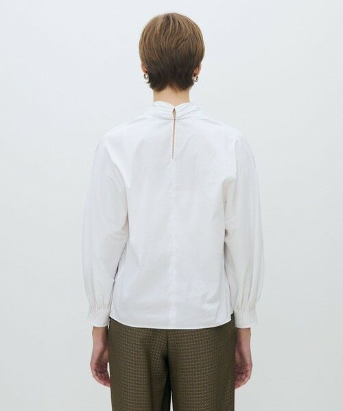 TOMORROWLAND / トゥモローランド シャツ・ブラウス | 【WEB先行予約】ストレッチブロード ドルマンパフブラウス | 詳細4