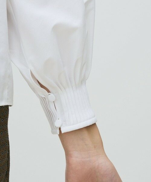 TOMORROWLAND / トゥモローランド シャツ・ブラウス | 【WEB先行予約】ストレッチブロード ドルマンパフブラウス | 詳細8