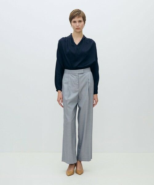 TOMORROWLAND / トゥモローランド シャツ・ブラウス | ウォッシャブルサテン ドレープブラウス | 詳細10