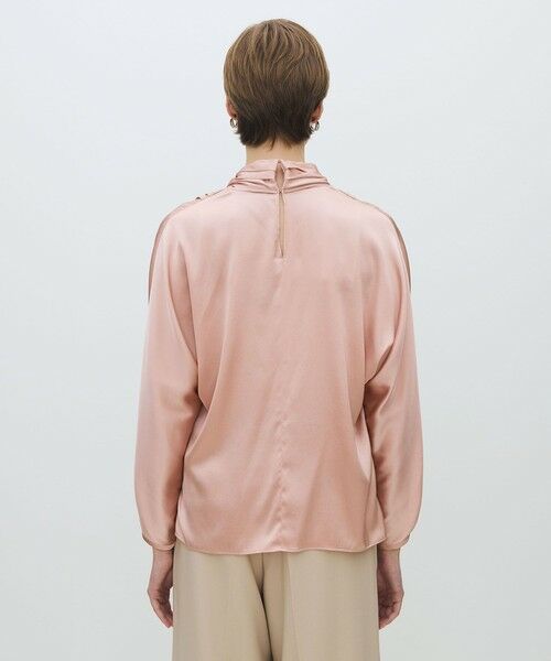 TOMORROWLAND / トゥモローランド シャツ・ブラウス | ウォッシャブルサテン ドレープブラウス | 詳細4