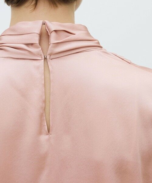 TOMORROWLAND / トゥモローランド シャツ・ブラウス | ウォッシャブルサテン ドレープブラウス | 詳細6