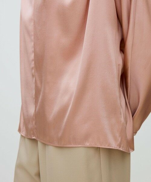 TOMORROWLAND / トゥモローランド シャツ・ブラウス | ウォッシャブルサテン ドレープブラウス | 詳細8