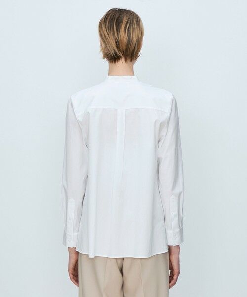 TOMORROWLAND / トゥモローランド シャツ・ブラウス | 【WEB先行予約】コンパクトブロード タックボザムシブラウス | 詳細4