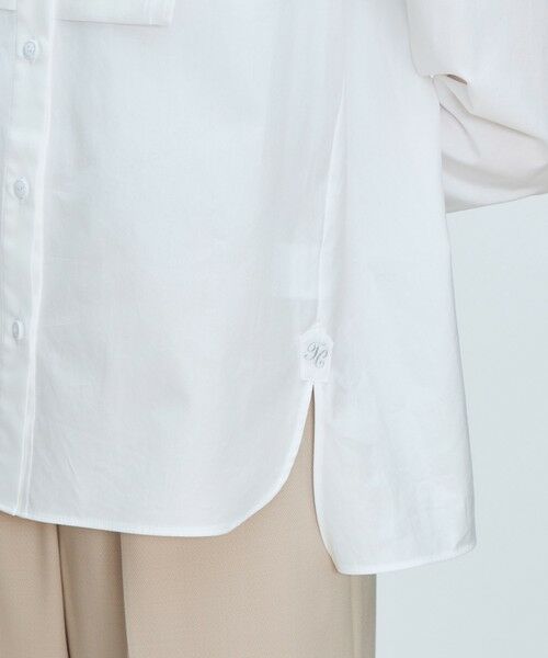 TOMORROWLAND / トゥモローランド シャツ・ブラウス | 【WEB先行予約】コンパクトブロード タックボザムシブラウス | 詳細8