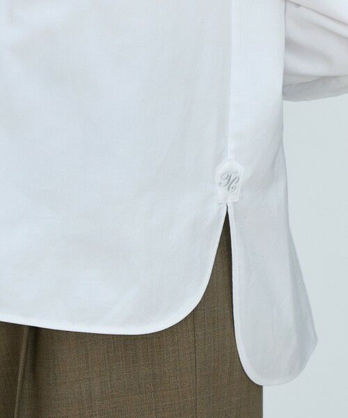 TOMORROWLAND / トゥモローランド シャツ・ブラウス | 【WEB先行予約】コットンピケ フリルカラーブラウス | 詳細8