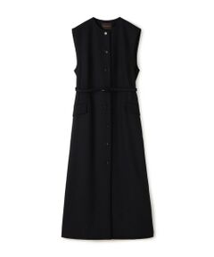 TOMORROWLAND / トゥモローランド ロング・マキシ丈ワンピース | 【WEB先行予約】ブロークンオックス ジレワンピース