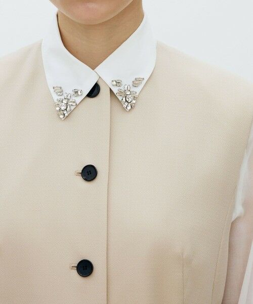 TOMORROWLAND / トゥモローランド ロング・マキシ丈ワンピース | 【WEB先行予約】ブロークンオックス ジレワンピース | 詳細6