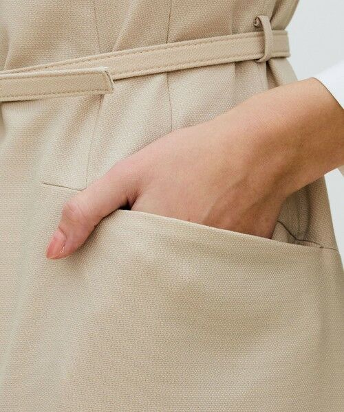 TOMORROWLAND / トゥモローランド ロング・マキシ丈ワンピース | 【WEB先行予約】ブロークンオックス ジレワンピース | 詳細9