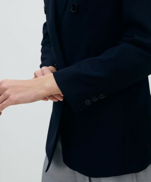 TOMORROWLAND / トゥモローランド テーラードジャケット | スーパーウール ダブルブレストジャケット | 詳細7