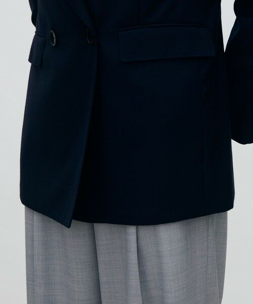TOMORROWLAND / トゥモローランド テーラードジャケット | スーパーウール ダブルブレストジャケット | 詳細9