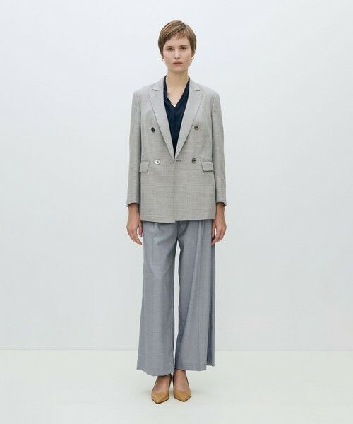 TOMORROWLAND / トゥモローランド テーラードジャケット | JERSELY ダブルブレストジャケット | 詳細1