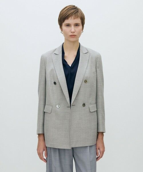TOMORROWLAND / トゥモローランド テーラードジャケット | JERSELY ダブルブレストジャケット | 詳細2