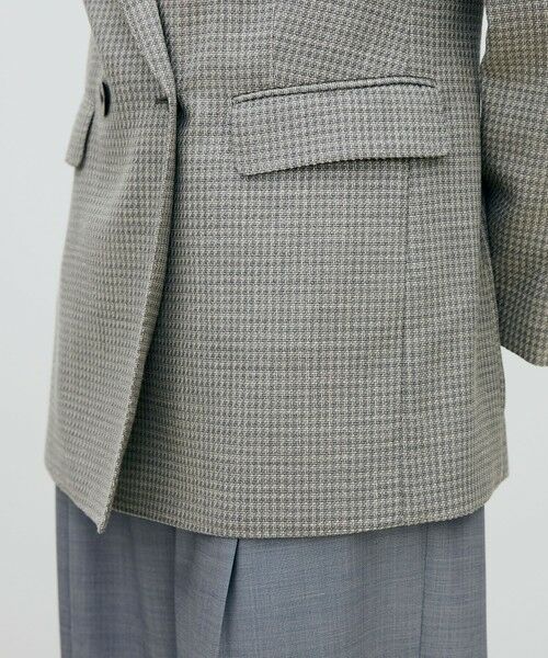 TOMORROWLAND / トゥモローランド テーラードジャケット | JERSELY ダブルブレストジャケット | 詳細9