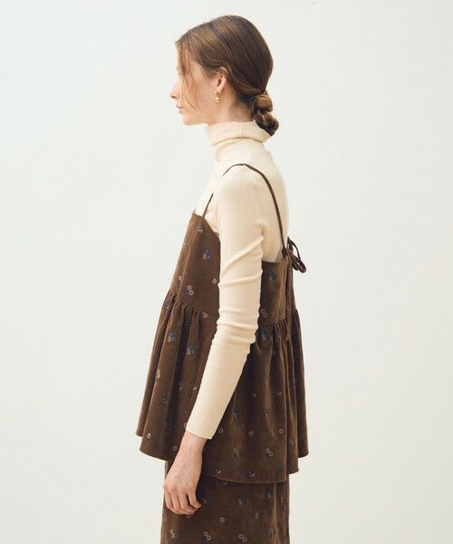 TOMORROWLAND / トゥモローランド その他トップス | フルーロンベル キャミソールトップス | 詳細3