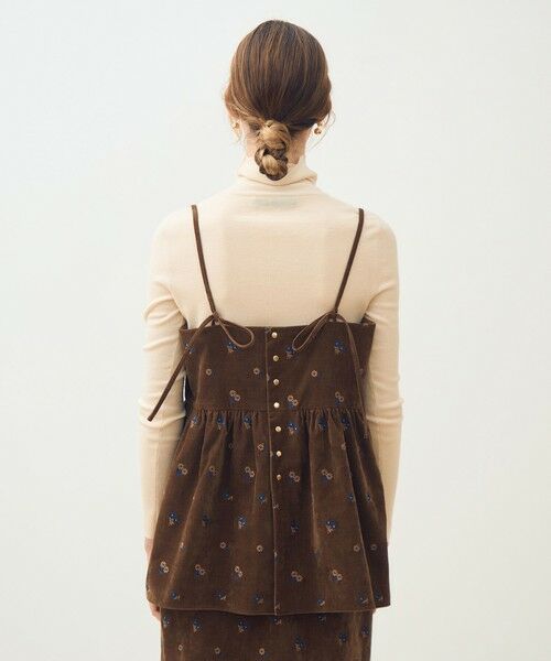 TOMORROWLAND / トゥモローランド その他トップス | フルーロンベル キャミソールトップス | 詳細4