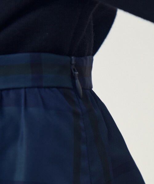 TOMORROWLAND / トゥモローランド ロング・マキシ丈スカート | シルクタフタチェック バルーンスカート | 詳細7